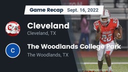 Recap: Cleveland  vs. The Woodlands College Park  2022