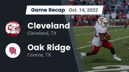 Recap: Cleveland  vs. Oak Ridge  2022