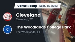Recap: Cleveland  vs. The Woodlands College Park  2023