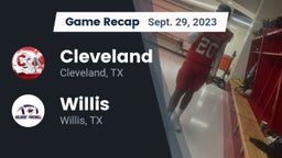 Recap: Cleveland  vs. Willis  2023