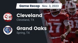 Recap: Cleveland  vs. Grand Oaks  2023