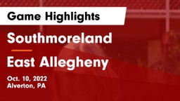 Southmoreland  vs East Allegheny Game Highlights - Oct. 10, 2022