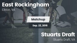 Matchup: East Rockingham vs. Stuarts Draft  2016