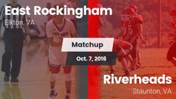 Matchup: East Rockingham vs. Riverheads  2016