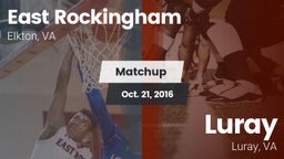 Matchup: East Rockingham vs. Luray  2016