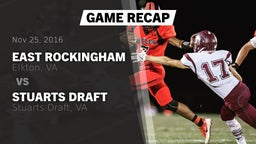 Recap: East Rockingham  vs. Stuarts Draft  2016