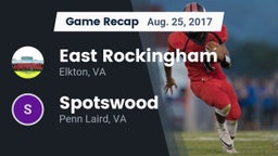 Recap: East Rockingham  vs. Spotswood  2017