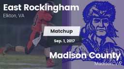 Matchup: East Rockingham vs. Madison County  2017