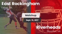 Matchup: East Rockingham vs. Riverheads  2017