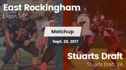 Matchup: East Rockingham vs. Stuarts Draft  2017