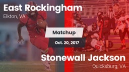 Matchup: East Rockingham vs. Stonewall Jackson  2017
