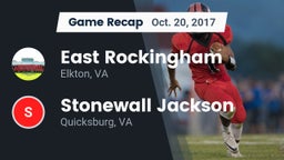 Recap: East Rockingham  vs. Stonewall Jackson  2017