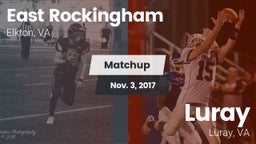 Matchup: East Rockingham vs. Luray  2017