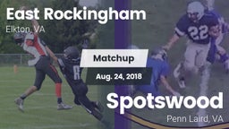 Matchup: East Rockingham vs. Spotswood  2018