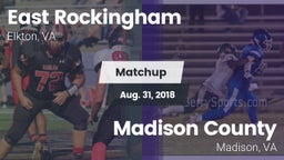 Matchup: East Rockingham vs. Madison County  2018