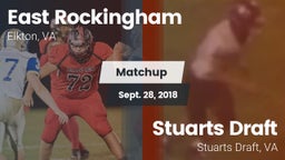Matchup: East Rockingham vs. Stuarts Draft  2018