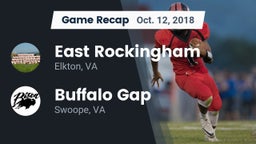 Recap: East Rockingham  vs. Buffalo Gap  2018