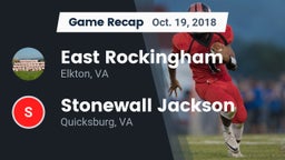 Recap: East Rockingham  vs. Stonewall Jackson  2018