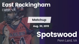 Matchup: East Rockingham vs. Spotswood  2019