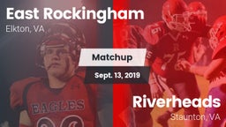 Matchup: East Rockingham vs. Riverheads  2019