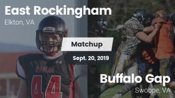Matchup: East Rockingham vs. Buffalo Gap  2019
