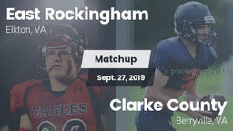Matchup: East Rockingham vs. Clarke County  2019