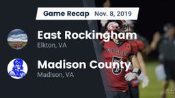 Recap: East Rockingham  vs. Madison County  2019