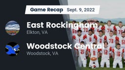 Recap: East Rockingham  vs. Woodstock Central  2022