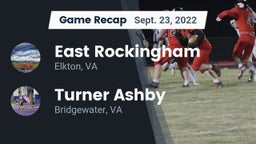 Recap: East Rockingham  vs. Turner Ashby  2022