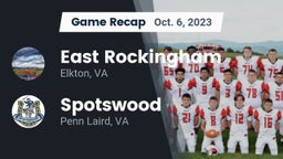 Recap: East Rockingham  vs. Spotswood  2023