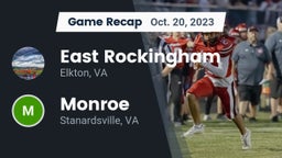Recap: East Rockingham  vs. Monroe  2023