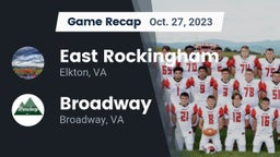Recap: East Rockingham  vs. Broadway  2023