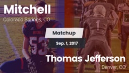 Matchup: Mitchell  vs. Thomas Jefferson  2017
