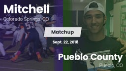 Matchup: Mitchell  vs. Pueblo County  2018