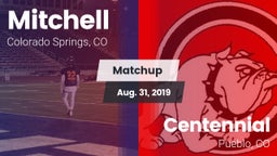 Matchup: Mitchell  vs. Centennial  2019