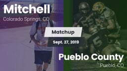 Matchup: Mitchell  vs. Pueblo County  2019