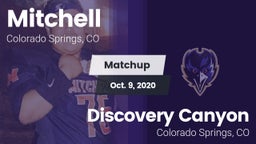 Matchup: Mitchell  vs. Discovery Canyon  2020