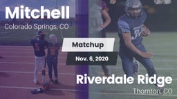 Matchup: Mitchell  vs. Riverdale Ridge 2020