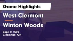 West Clermont  vs Winton Woods  Game Highlights - Sept. 8, 2022
