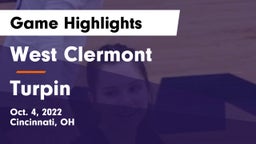 West Clermont  vs Turpin  Game Highlights - Oct. 4, 2022