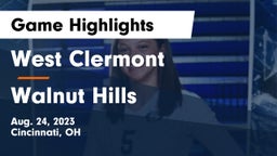 West Clermont  vs Walnut Hills  Game Highlights - Aug. 24, 2023