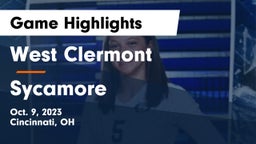 West Clermont  vs Sycamore  Game Highlights - Oct. 9, 2023