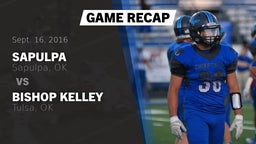 Recap: Sapulpa  vs. Bishop Kelley  2016