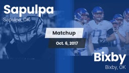 Matchup: Sapulpa vs. Bixby  2017