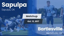 Matchup: Sapulpa vs. Bartlesville  2017