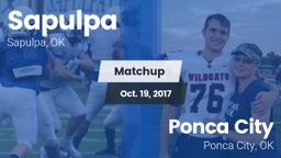 Matchup: Sapulpa vs. Ponca City  2017