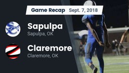 Recap: Sapulpa  vs. Claremore  2018