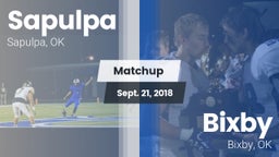 Matchup: Sapulpa vs. Bixby  2018