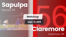 Matchup: Sapulpa vs. Claremore  2019