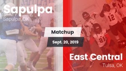 Matchup: Sapulpa vs. East Central  2019